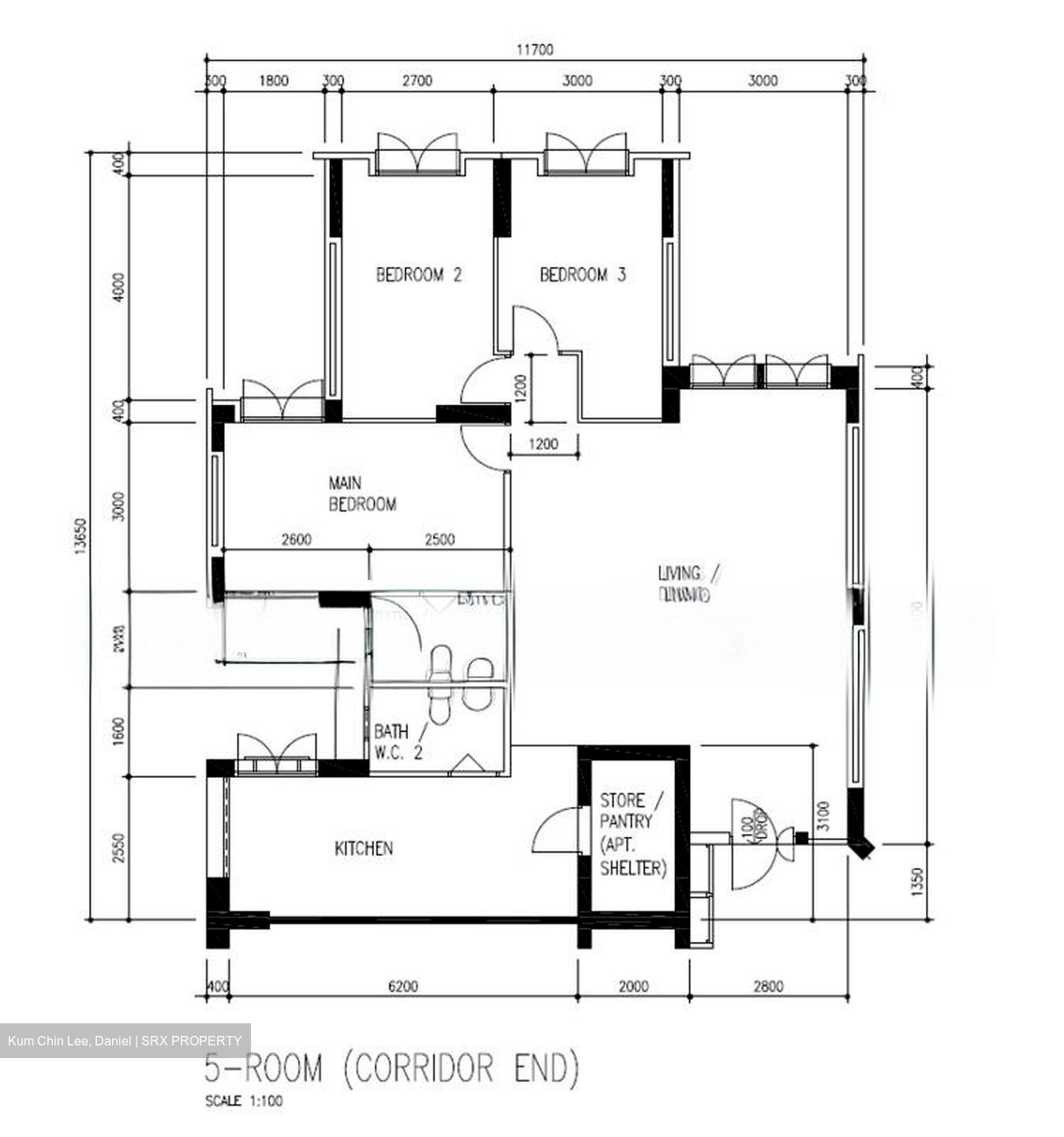 Blk 188B Rivervale Gateway (Sengkang), HDB 5 Rooms #566669751